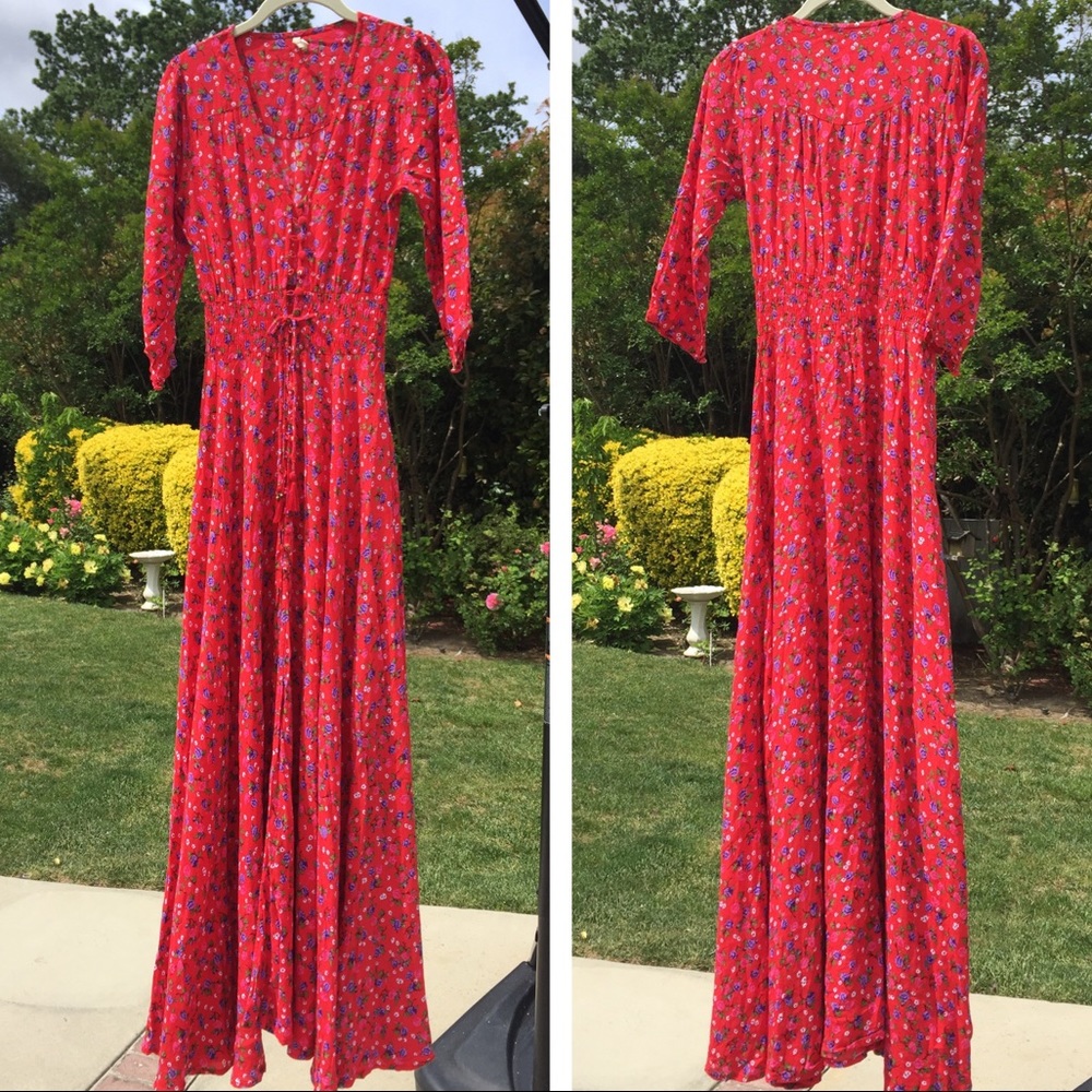 🌿 Spell Rambling Rose Dress • Size S - Picture 2 of 9